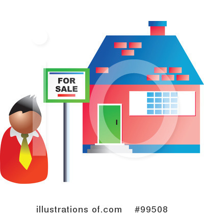 Royalty-Free (RF) Real Estate Clipart Illustration by Prawny - Stock Sample #99508