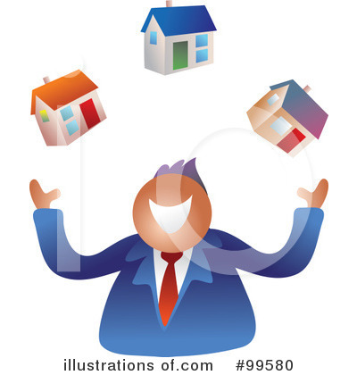 Royalty-Free (RF) Real Estate Clipart Illustration by Prawny - Stock Sample #99580