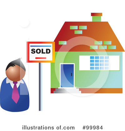Royalty-Free (RF) Real Estate Clipart Illustration by Prawny - Stock Sample #99984