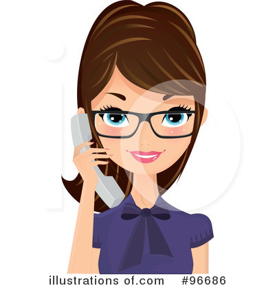 Secretary Clipart #96686 by Melisende Vector