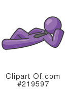 Reclined Clipart #219597 by Leo Blanchette