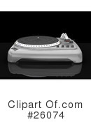Record Player Clipart #26074 by KJ Pargeter