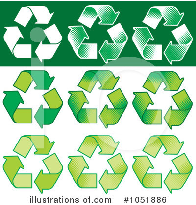 Recycling Clipart #1051886 by Any Vector