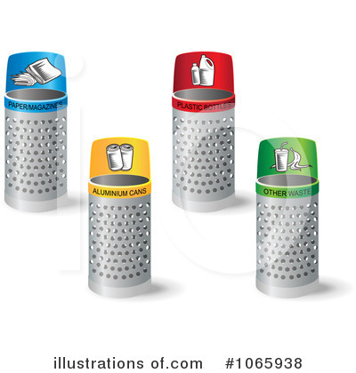 Royalty-Free (RF) Recycle Clipart Illustration by Eugene - Stock Sample #1065938