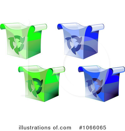 Royalty-Free (RF) Recycle Clipart Illustration by Vector Tradition SM - Stock Sample #1066065