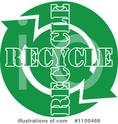 Royalty-Free (RF) Recycle Clipart Illustration by Andy Nortnik - Stock Sample #1100466