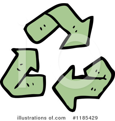 Royalty-Free (RF) Recycle Clipart Illustration by lineartestpilot - Stock Sample #1185429