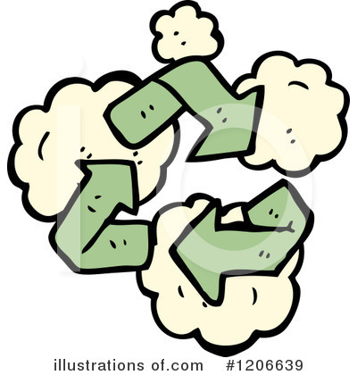 Royalty-Free (RF) Recycle Clipart Illustration by lineartestpilot - Stock Sample #1206639