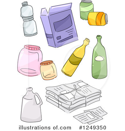 Royalty-Free (RF) Recycle Clipart Illustration by BNP Design Studio - Stock Sample #1249350