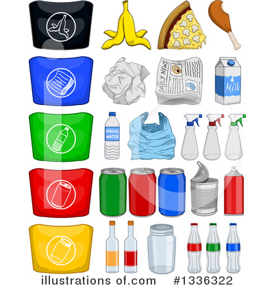 Recycle Clipart #1336322 by Liron Peer