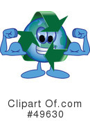 Recycle Mascot Clipart #49630 by Toons4Biz