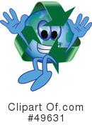 Recycle Mascot Clipart #49631 by Toons4Biz