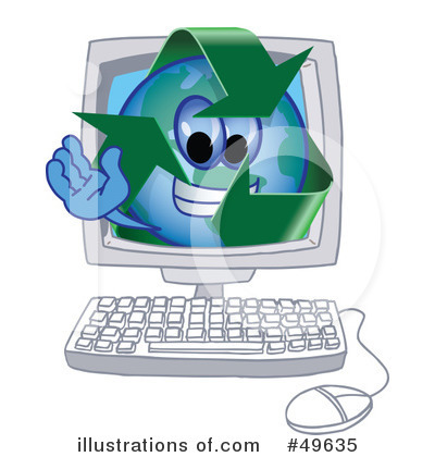 Computer Clipart #49635 by Toons4Biz