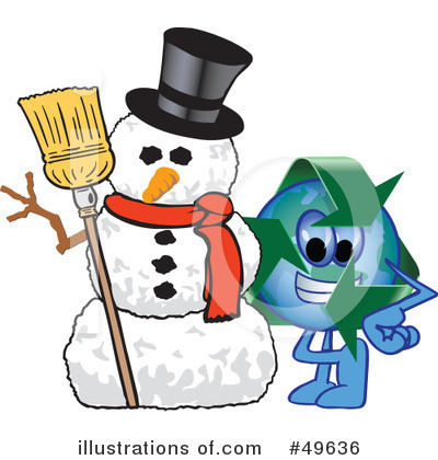 Recycle Mascot Clipart #49636 by Toons4Biz