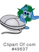 Recycle Mascot Clipart #49637 by Toons4Biz
