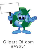 Recycle Mascot Clipart #49651 by Toons4Biz