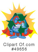 Recycle Mascot Clipart #49656 by Toons4Biz