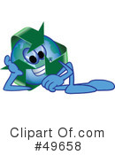 Recycle Mascot Clipart #49658 by Toons4Biz