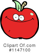 Red Apple Clipart #1147100 by lineartestpilot