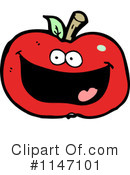 Red Apple Clipart #1147101 by lineartestpilot