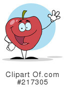 Red Apple Clipart #217305 by Hit Toon