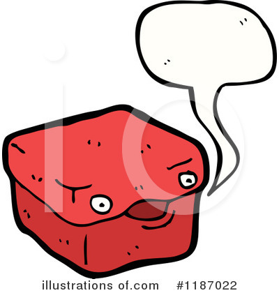 Royalty-Free (RF) Red Box Clipart Illustration by lineartestpilot - Stock Sample #1187022