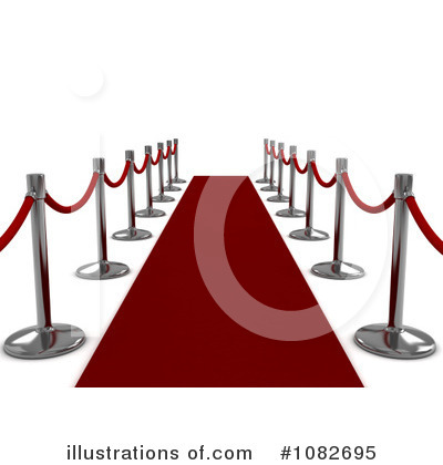 Royalty-Free (RF) Red Carpet Clipart Illustration by BNP Design Studio - Stock Sample #1082695