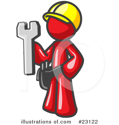 Handyman Clipart #23122 by Leo Blanchette