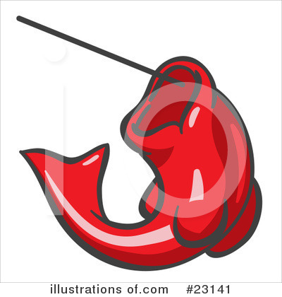 Royalty-Free (RF) Red Collection Clipart Illustration by Leo Blanchette - Stock Sample #23141