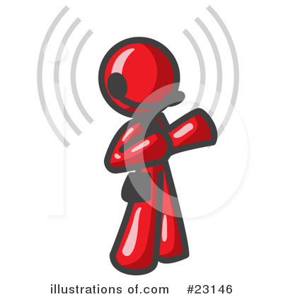 Royalty-Free (RF) Red Collection Clipart Illustration by Leo Blanchette - Stock Sample #23146