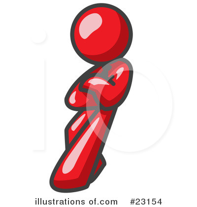 Royalty-Free (RF) Red Collection Clipart Illustration by Leo Blanchette - Stock Sample #23154