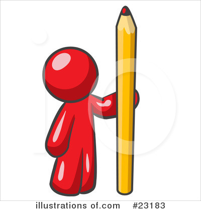 Royalty-Free (RF) Red Collection Clipart Illustration by Leo Blanchette - Stock Sample #23183