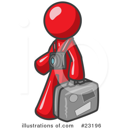 Royalty-Free (RF) Red Collection Clipart Illustration by Leo Blanchette - Stock Sample #23196