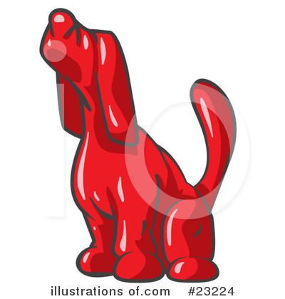 Royalty-Free (RF) Red Collection Clipart Illustration by Leo Blanchette - Stock Sample #23224