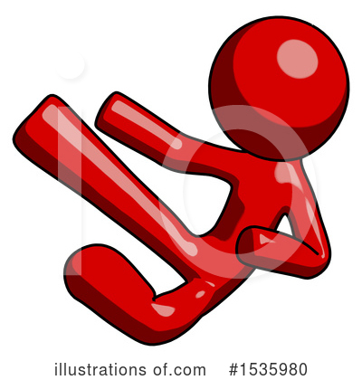 Royalty-Free (RF) Red Design Mascot Clipart Illustration by Leo Blanchette - Stock Sample #1535980
