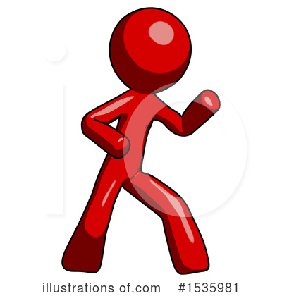 Royalty-Free (RF) Red Design Mascot Clipart Illustration by Leo Blanchette - Stock Sample #1535981