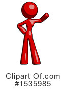 Red Design Mascot Clipart #1535985 by Leo Blanchette