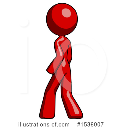Royalty-Free (RF) Red Design Mascot Clipart Illustration by Leo Blanchette - Stock Sample #1536007