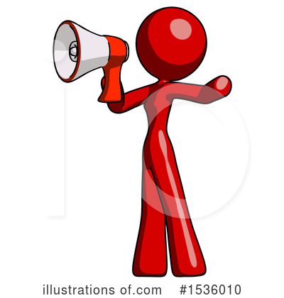 Royalty-Free (RF) Red Design Mascot Clipart Illustration by Leo Blanchette - Stock Sample #1536010