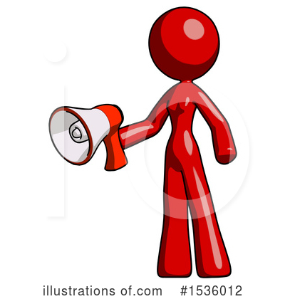 Royalty-Free (RF) Red Design Mascot Clipart Illustration by Leo Blanchette - Stock Sample #1536012