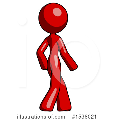 Royalty-Free (RF) Red Design Mascot Clipart Illustration by Leo Blanchette - Stock Sample #1536021