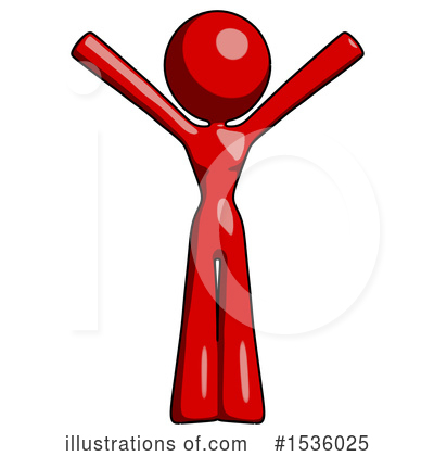 Royalty-Free (RF) Red Design Mascot Clipart Illustration by Leo Blanchette - Stock Sample #1536025