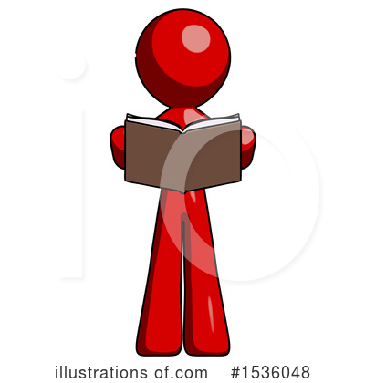 Royalty-Free (RF) Red Design Mascot Clipart Illustration by Leo Blanchette - Stock Sample #1536048