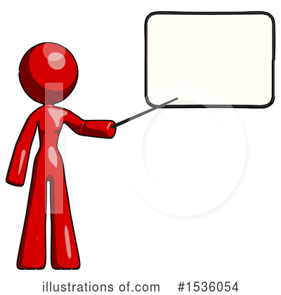 Royalty-Free (RF) Red Design Mascot Clipart Illustration by Leo Blanchette - Stock Sample #1536054