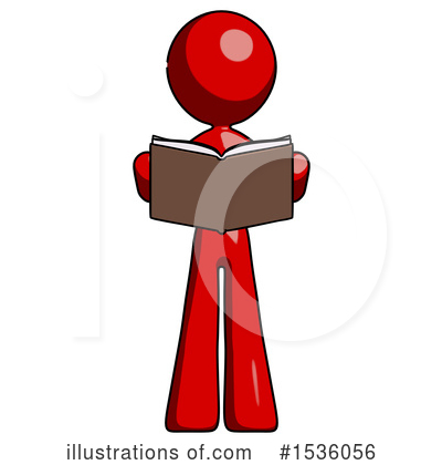 Royalty-Free (RF) Red Design Mascot Clipart Illustration by Leo Blanchette - Stock Sample #1536056