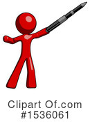 Red Design Mascot Clipart #1536061 by Leo Blanchette