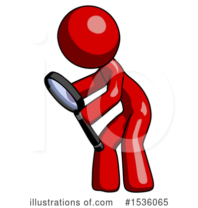 Royalty-Free (RF) Red Design Mascot Clipart Illustration by Leo Blanchette - Stock Sample #1536065