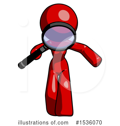 Royalty-Free (RF) Red Design Mascot Clipart Illustration by Leo Blanchette - Stock Sample #1536070