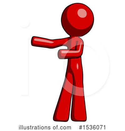 Royalty-Free (RF) Red Design Mascot Clipart Illustration by Leo Blanchette - Stock Sample #1536071