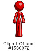 Red Design Mascot Clipart #1536072 by Leo Blanchette